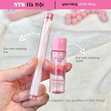 Hộp Dung Dịch Vệ Sinh Lỗ Tai 60 Cuộn Gecomo - Chống Nghẹt Nghẽn, An Toàn Tai, Giá Ưu Đãi 35.000₫