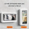 Hộp Đựng Điện Thoại Gắn Tường Xoay 360°, Chống Nước, Cảm Ứng Siêu Nhạy – Tắm, Nấu Ăn, Giá 49.000₫ 2