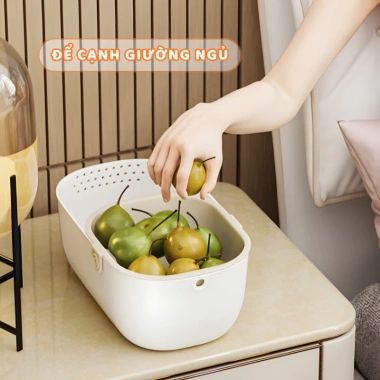 Hộp Đựng Đồ Ăn 2 Tầng Thông Minh BX68 - Tách Vỏ Nhanh, Giữ Bàn Sạch, Giá 49.000₫ 8
