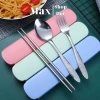 Hộp đựng đũa thìa dĩa innox cá nhân - Văn phòng, du lịch - Giá 29.000 - MAXSHĐỘC