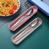 Hộp đựng đũa thìa dĩa innox cá nhân - Văn phòng, du lịch - Giá 29.000 - MAXSHĐỘC 10