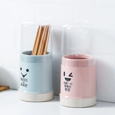 Hộp đựng đũa thìa DN166 nắp trong suốt, đế tháo rời, giá chỉ 33.000đ 5