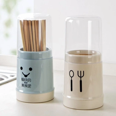 Hộp đựng đũa thìa DN166 nắp trong suốt, đế tháo rời, giá chỉ 33.000đ 7