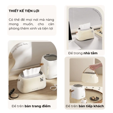 Hộp Đựng Giấy Ăn Bàn Dạng Rút Sang Trọng, Thiết Kế Hiện Đại - Đồ Decor Trang Trí Nhà Bếp, Đồ Nội Thất, Giá 123k Giảm 16% Khuyến Mãi