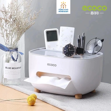 Hộp Đựng Giấy Ăn Đa Năng Ecoco TKMinhAnh - Tiện lợi, Bảo quản thực phẩm, Giá 55.964