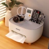 Hộp Đựng Giấy Ăn ECOCO Đa Năng Bàn Gọn Gàng, Ngăn Đồ Tiện Lợi, Giá Ưu Đãi