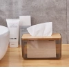 Hộp đựng giấy ăn nhựa trong suốt nắp tre gỗ - Sang trọng, đa dạng kích thước, giá 22.000 VND 7