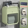 Hộp đựng giấy đa năng treo tường BOLI HOUSE dùng cho giấy rút và cuộn, tiện lợi