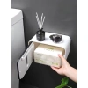 Hộp Đựng Giấy Dán Tường Ecoco E1.903 Chống Thấm Nước - Nhựa ABS Bảo Vệ Giấy Nhà Vệ Sinh 5