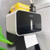 Hộp Đựng Giấy Dán Tường Ecoco E1.903 Chống Thấm Nước - Nhựa ABS Bảo Vệ Giấy Nhà Vệ Sinh 9