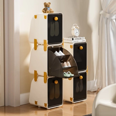 Hộp Đựng Giày Dép 3 Ngăn Đa Năng - Kệ Hiện Đại, Bền, Gọn Nhẹ, Dễ Lắp Đặt, 205.000 VND