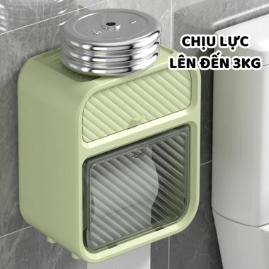 Hộp đựng giấy vệ sinh 2 tầng treo tường đa năng BOLI HOUSE - Giá chỉ 56.250₫ 6 Hộp đựng giấy vệ sinh 2 tầng treo tường đa năng BOLI HOUSE - Giá chỉ 56.250₫ 6