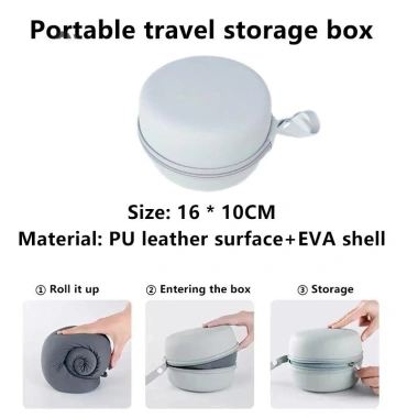 Hộp đựng gối kê cổ chữ U DSBY - Túi đựng gối xốp nhẹ, tiện du lịch, chỉ 54.900 VND
