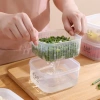 Hộp đựng gừng tỏi ớt DN297 có nắp đậy - Bảo quản rau củ tủ lạnh, giá chỉ 10.000đ 3