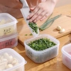 Hộp đựng gừng tỏi ớt DN297 có nắp đậy - Bảo quản rau củ tủ lạnh, giá chỉ 10.000đ 4