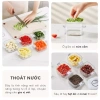 Hộp đựng hành tỏi ớt chống ẩm, rổ nhựa xếp chồng tiện lợi cho bếp - 30k 6