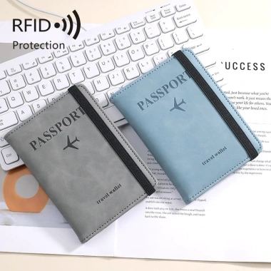 Hộp đựng hộ chiếu chặn RFID - Ví du lịch an toàn cho thẻ & tài liệu TINTO, 58.900₫