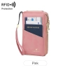 Hộp đựng hộ chiếu chống trộm RFID khóa kéo đa chức năng bảo vệ an toàn 10