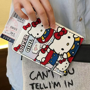 Hộp đựng hộ chiếu di động Hello Kitty dễ thương – Giảm giá, chỉ 123.300₫