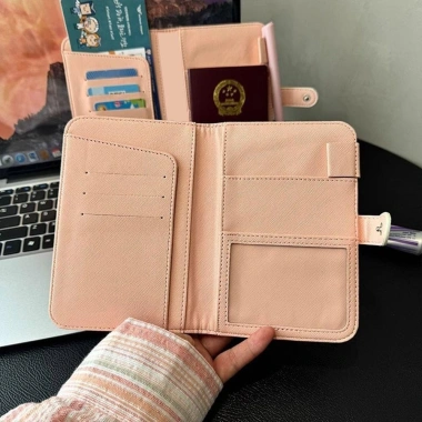 Hộp đựng hộ chiếu DITIPOO da PU chống thấm nước, ví thẻ hoạt hình đa chức năng - Giá 83.268 VND