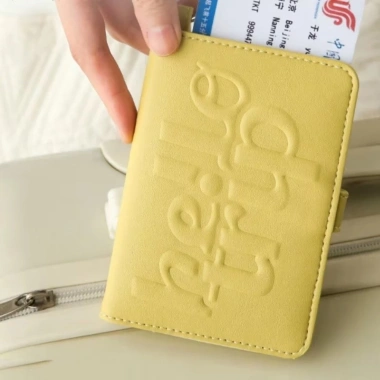 Hộp đựng hộ chiếu PERNEAKY da PU chống trộm, ví du lịch di động có dây treo và kẹp thẻ - Giá 142.128₫