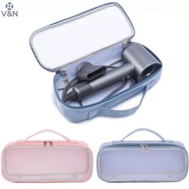 Hộp đựng máy sấy tóc & duỗi tóc trong suốt – Đồ dùng du lịch di động, tiện lợi, giảm giá 21%