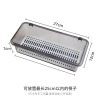 Hộp đựng muỗng đũa đa năng nắp đậy nâu xám 27x12x7cm – Tiện lợi, Giá chỉ 45.000₫ 7
