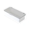 Hộp đựng muỗng đũa đa năng nắp đậy nâu xám 27x12x7cm – Tiện lợi, Giá chỉ 45.000₫ 10