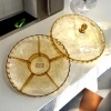 Hộp Đựng Mứt Tết Kim Cương Vinh Nam - Nhựa Sang Trọng, Khay Bánh Kẹo, Giá 110k 6