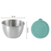 Hộp đựng nước chấm inox 304 không gỉ 50ml: Chén có nắp tiện lợi, an toàn, giá 23.414₫ 2