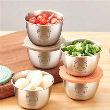 Hộp đựng nước chấm inox 304 không gỉ 50ml: Chén có nắp tiện lợi, an toàn, giá 23.414₫ 4