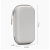 Hộp đựng ổ cứng sạc dự phòng Da PU cứng, phụ kiện & cáp điện thoại Boona - 120k giảm từ 152.4k 2