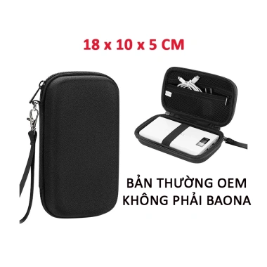 Hộp đựng ổ cứng sạc dự phòng Da PU cứng, phụ kiện & cáp điện thoại Boona - 120k giảm từ 152.4k 9