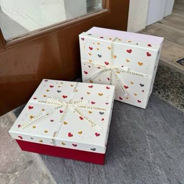 Hộp đựng quà tặng cao cấp nơ sang trọng - Quà sinh nhật Valentine 55k michee.studio 6