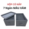 Hộp đựng quần áo chia ngăn, kệ treo gọn gàng, móc và túi đựng - Giá 60.000đ 3