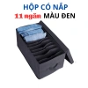 Hộp đựng quần áo chia ngăn, kệ treo gọn gàng, móc và túi đựng - Giá 60.000đ 8