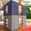 Hộp Đựng Quần Áo Đồ Lót Đa Năng Vải Khung Thép Kích Thước Lớn Chia Ngăn - 39.000₫ 9