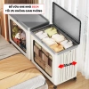 Hộp Đựng Quần Áo Gấp Gọn Cỡ Lớn Bánh Xe Nắp Đậy Kín Đáo Chống Bụi Bẩn Q431 311k 6