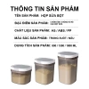 Hộp Đựng Sữa Bột Chống Ẩm Cao Cấp kèm Thìa Đong - An Toàn Cho Bé, Giá 64.900 VND 9