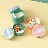 Hộp đựng sữa bột hình khủng long cho bé - Tiện lợi đi học, du lịch, giá ưu đãi 44.000đ 6