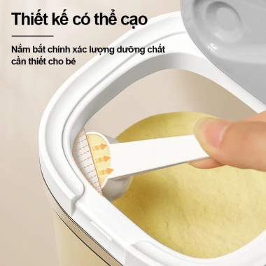 Hộp Đựng Sữa Bột Nắp Kín Chống ẩm Bảo Quản Lâu Dài Giá 64.900₫ - Giảm 23%