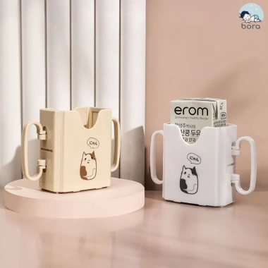 Hộp đựng sữa cho bé có quai cầm điều chỉnh linh hoạt, tự uống dễ dàng, 49.900₫ 5 Hộp đựng sữa cho bé có quai cầm điều chỉnh linh hoạt, tự uống dễ dàng, 49.900₫ 5