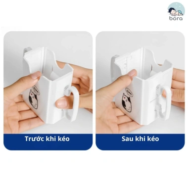Hộp đựng sữa cho bé có quai cầm điều chỉnh linh hoạt, tự uống dễ dàng, 49.900₫