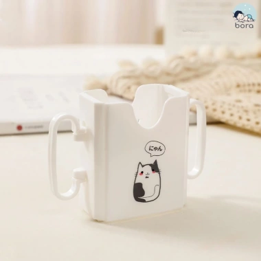 Hộp đựng sữa cho bé có quai cầm điều chỉnh linh hoạt, tự uống dễ dàng, 49.900₫