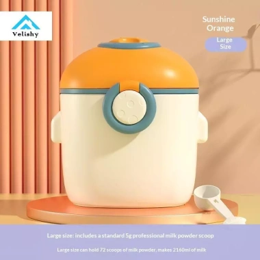 Hộp đựng sữa di động Velishy Cartoon có thìa - tiện lợi cho bé du lịch, chỉ 61.722₫ 9 Hộp đựng sữa di động Velishy Cartoon có thìa - tiện lợi cho bé du lịch, chỉ 61.722₫ 9