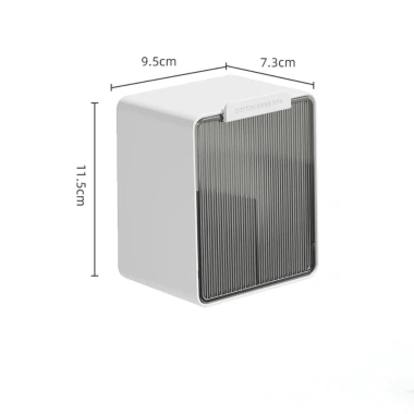 Hộp đựng tăm bông, bông tẩy trang nhựa HIPS treo tường - Giá 24,800 VND