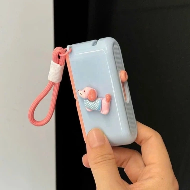 Hộp Đựng Tăm Chỉ Nha Khoa Bỏ Túi Có Dây Móc Khóa Tiện Lợi An Toàn Di Động 10
