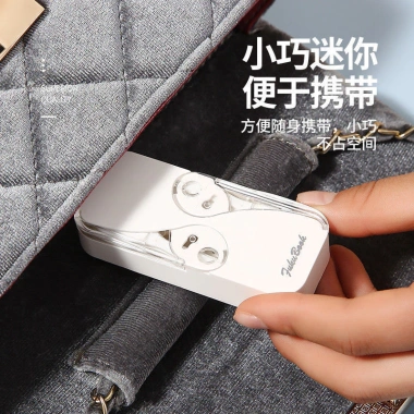 Hộp đựng tăm chỉ nha khoa mini bỏ túi, chống nước, chống bụi - Thỏ Beauty 5