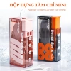 Hộp Đựng Tăm Chỉ Nha Khoa Mini Bỏ Túi Nắp Bật 1 Chạm Chống Bụi Nhiều Màu 48.000đ