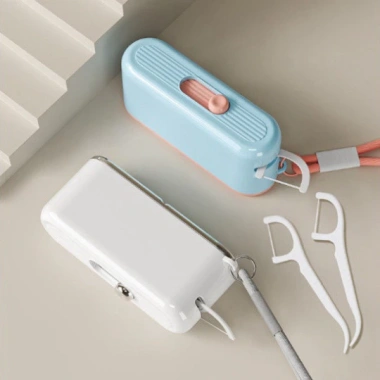 Hộp đựng tăm chỉ nha khoa mini Ogi Home HT04 – nút nhấn tự động, chống nước, bỏ túi gọn, giá 62.000₫ 6